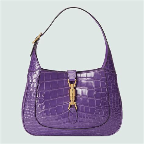 gucci jackie bag vintage|gucci jackie 1961 in crocodile.